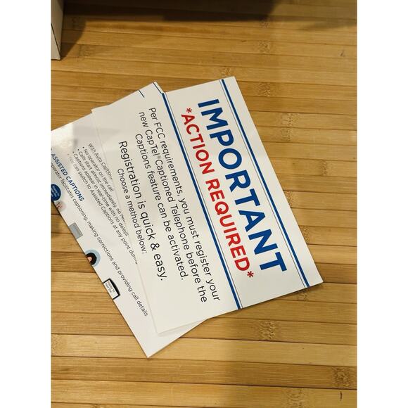 Ultratec Captel 840i Hearing Impaired Touch Caption Telephone New In Box - Picture 10 of 14